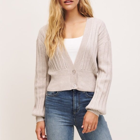 Dynamite Sweaters - Dynamite XS Ribbed Cardigan